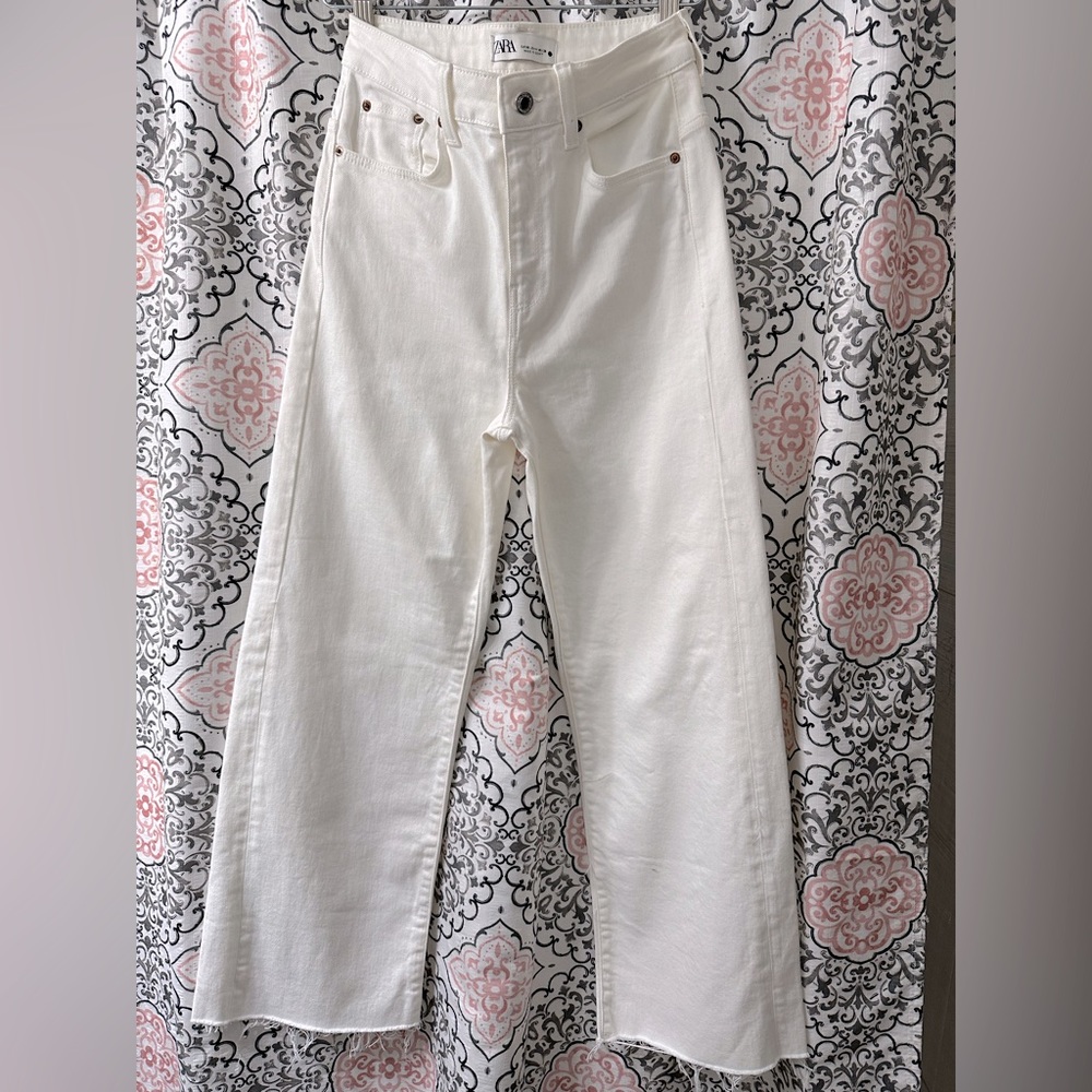 High rise flare zara jeans